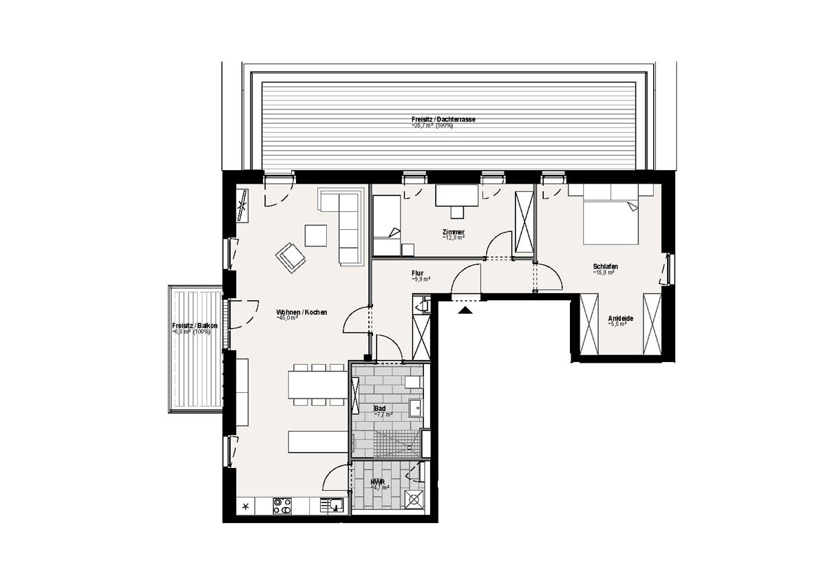 Wohnungsgrundriss 9503 