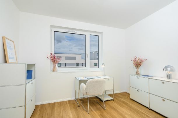 Ansicht Arbeitszimmer